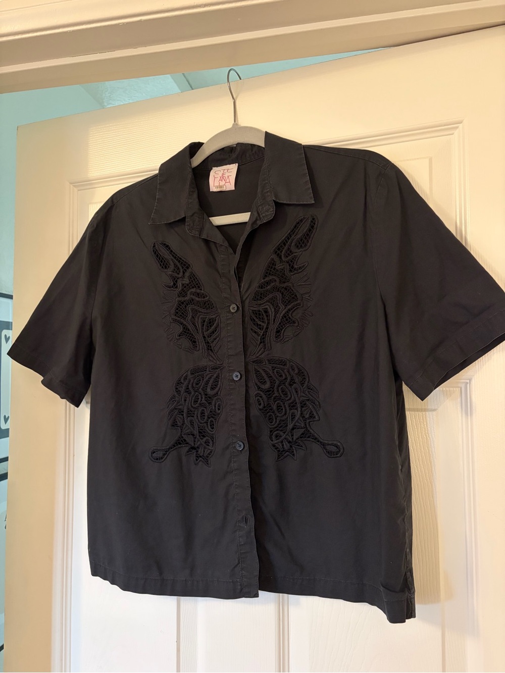 Stella Jean | Butterfly Embroidered Top